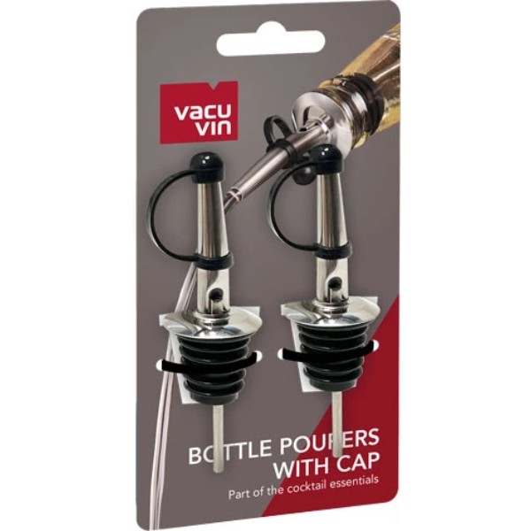 Фото - Набір для бара Vacu Vin дозаторів з ковпачками SPEED POURER WITH CAP 2 шт. (18584606)